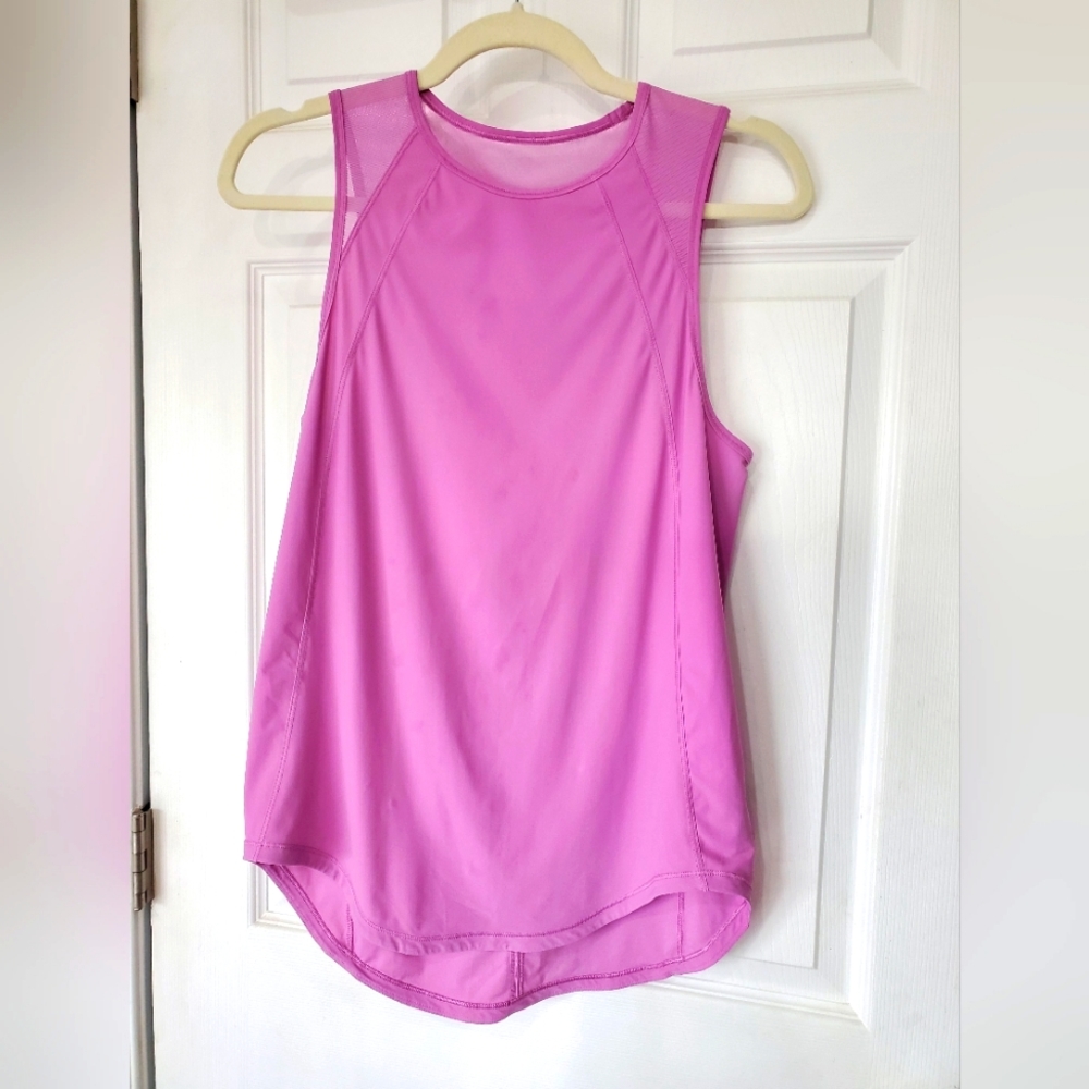 Lululemon 🍋 Sculpt Tank SeaWheeze Purple Blossom Size:8